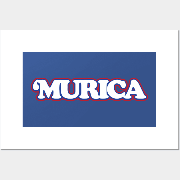 'murica Wall Art by GrumpyDog